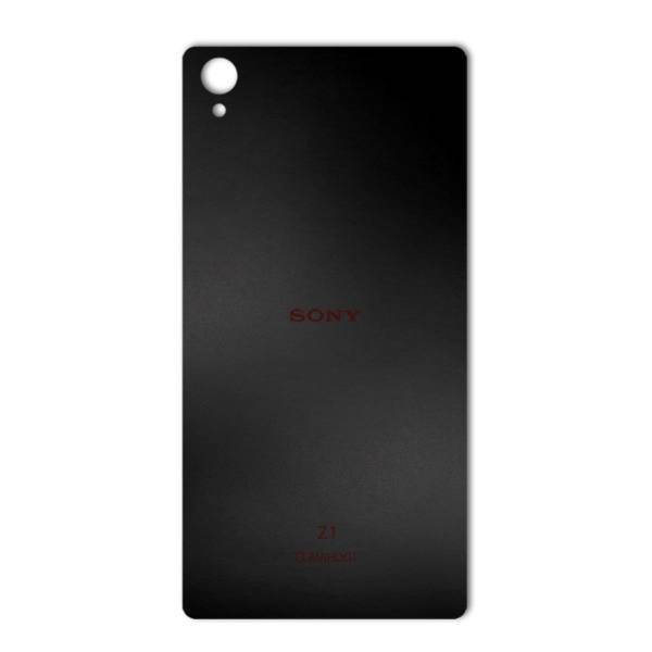 MAHOOT Black-color-shades Special Texture Sticker for Sony Xperia Z1، برچسب تزئینی ماهوت مدل Black-color-shades Special مناسب برای گوشی Sony Xperia Z1