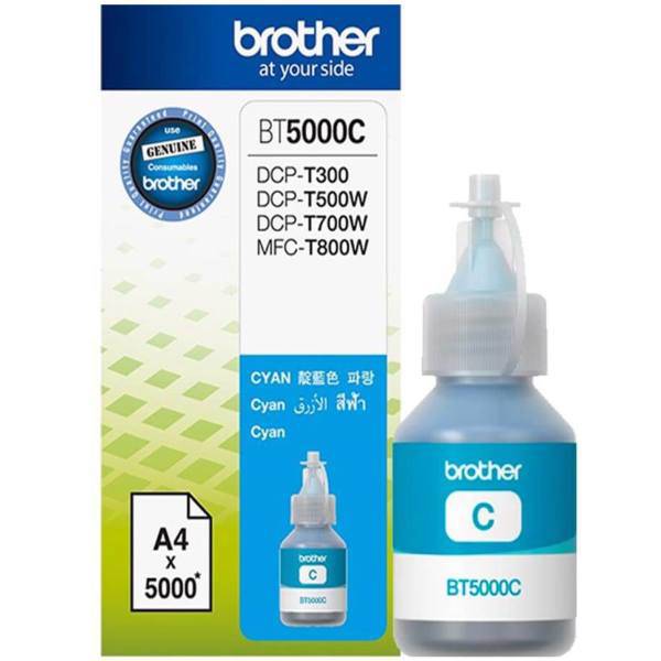 Brother BT5000C Cyan Ink، جوهر آبی مخزن برادر مدل BT5000C
