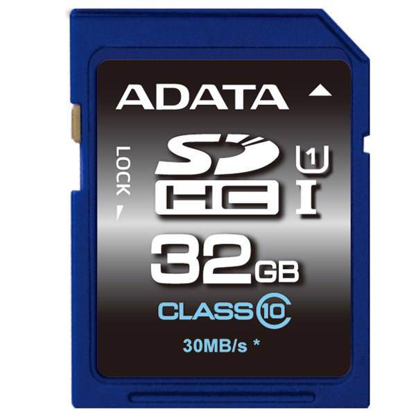 Adata Premier SDHC UHS-I 32GB U-1 Class 10، کارت حافظه‌ی ای دیتا اس دی اچ سی 32 گیگابایت Premierکلاس 10