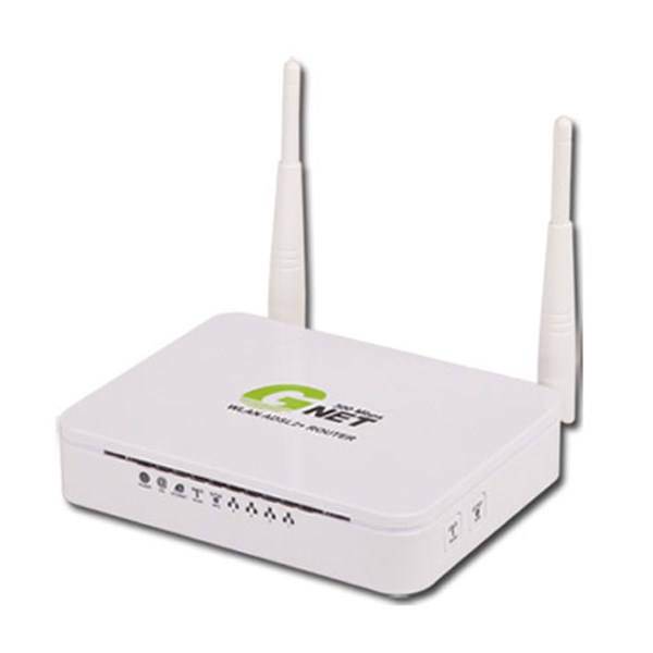 G-Net AD3004-2T2R 4 Port ADSL 300Mbps Modem-Router، مودم-روتر ADSL و بی‌سیم جی-نت مدل AD3004-2T2R