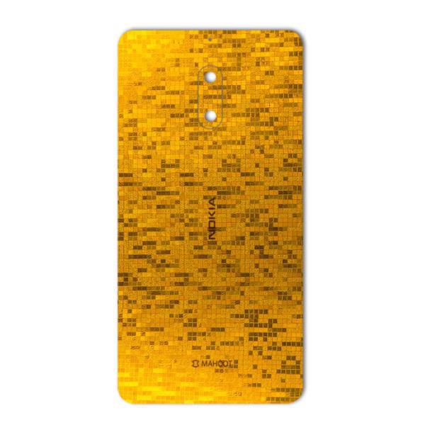 MAHOOT Gold-pixel Special Sticker for Nokia 6، برچسب تزئینی ماهوت مدل Gold-pixel Special مناسب برای گوشی Nokia 6