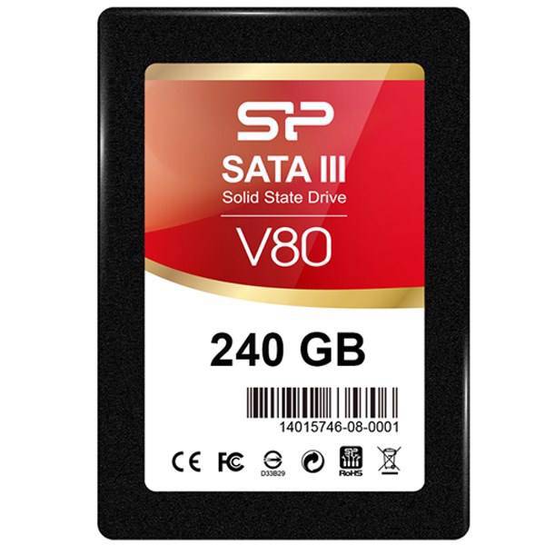 Silicon Power SATA III V80 SSD - 240GB، حافظه اس اس دی Silicon Power مدل V80 ظرفیت 240 گیگابایت