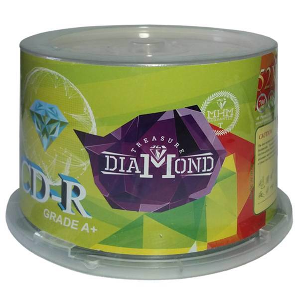 Diamond CD-R Pack of 50، سی دی خام دیاموند پک 50 عددی