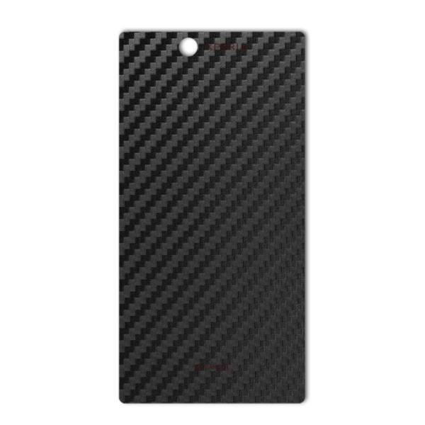 MAHOOT Carbon-fiber Texture Sticker for Sony Xperia Z Ultra، برچسب تزئینی ماهوت مدل Carbon-fiber Texture مناسب برای گوشی Sony Xperia Z Ultra