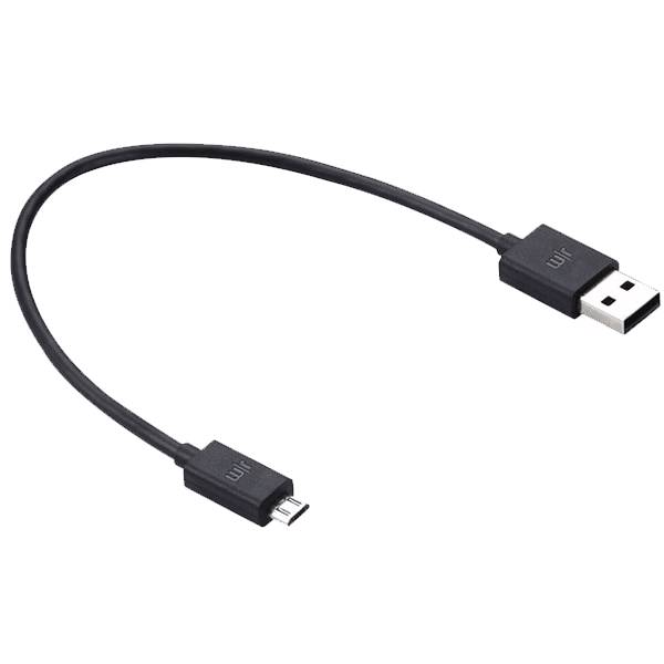 Just Mobile USB to microUSB Cable 0.02m، کابل تبدیل USB به microUSB جاست موبایل طول 0.02 متر