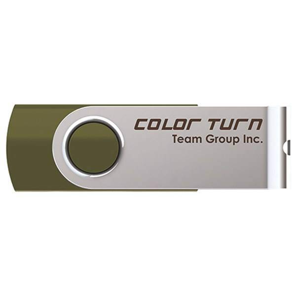 Team Group Color Turn E902 USB 2.0 Flash Memory - 16GB، فلش مموری تیم گروپ مدل کالر ترن E902 ظرفیت 16 گیگابایت
