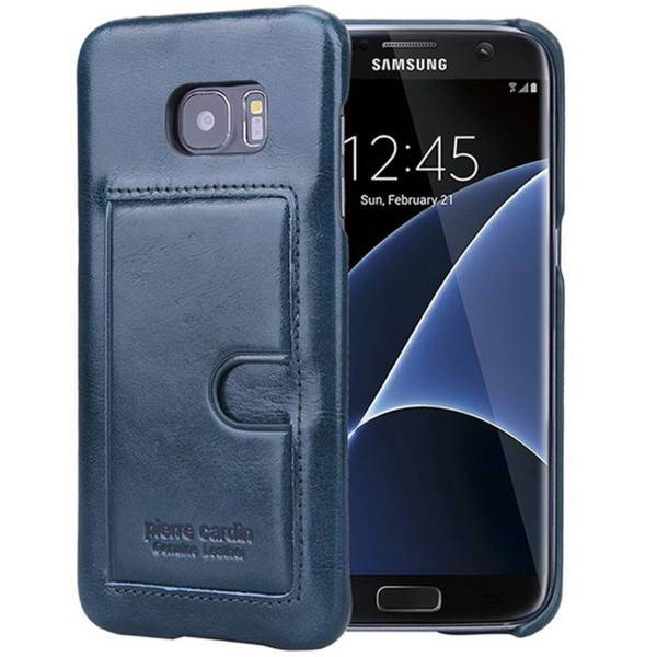 Pierre Cardin PCT-P01 Leather Cover For Samsung Galaxy S7 edge، کاور چرمی پیرکاردین مدل PCT-P01 مناسب برای گوشی سامسونگ گلکسی S7 edge