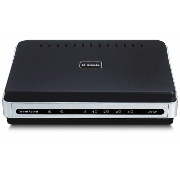 D-Link DIR-100 Ethernet Broadband Router، روتر باسیم دی-لینک مدل DIR-100