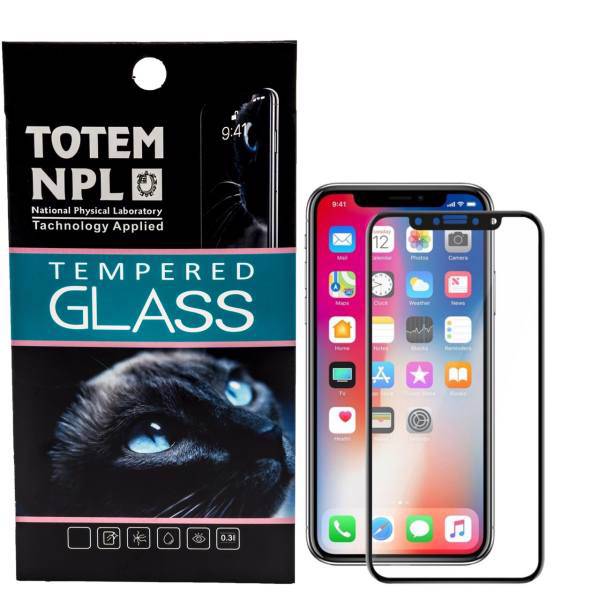 5D Full Glue Glass Screen Protector For Apple iPhone X، محافظ صفحه نمایش تمام چسب شیشه ای مدل 5D مناسب برای گوشی اپل آیفون X