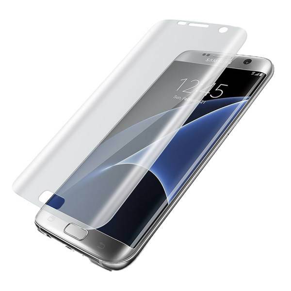 Clear TPU Full Cover Screen Protector For Samsung Galaxy S7 Edge، محافظ صفحه نمایش شفاف مدل TPU Full Cover مناسب برای گوشی موبایل سامسونگ Galaxy S7 Edge