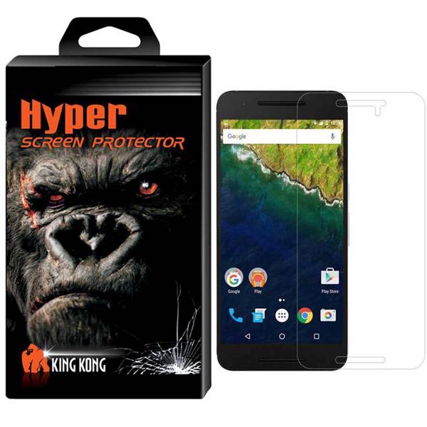 Hyper Protector King Kong Glass Screen Protector For Huawei Nexus 6P، محافظ صفحه نمایش شیشه ای کینگ کونگ مدل Hyper Protector مناسب برای گوشی هواوی Nexus 6P