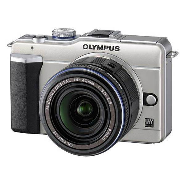 (Olympus PEN E-PL1 Double Lens (14-42mm 40-150mm، دوربین دیجیتال المپیوس پن ای-پی ال 1 - کیت دو لنز (لنز 42-14 میلی‌متری + لنز 150-40 میلی‌متری)