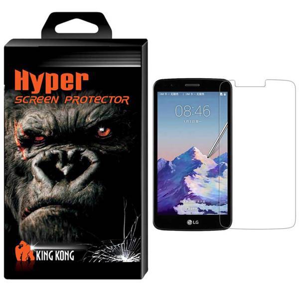 Hyper Protector King Kong Tempered Glass Screen Protector For LG Stylus 3، محافظ صفحه نمایش شیشه ای کینگ کونگ مدل Hyper Protector مناسب برای گوشی ال جی Stylus 3