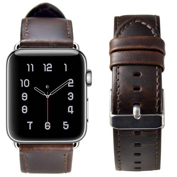 Leather Milanese Band For Apple Watch 42 mm، بند چرمی مدل Milanese مناسب برای اپل واچ 42 میلی متری