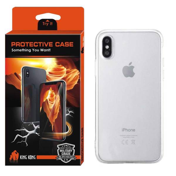 King Kong Protective TPU Cover For Apple Iphone X/10، کاور کینگ کونگ مدل Protective TPU مناسب برای گوشی موبایل اپل آیفونX/10