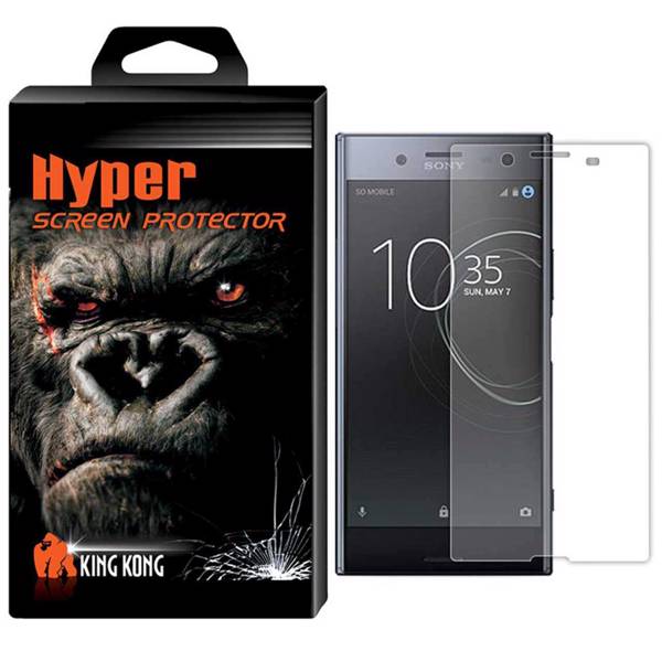 Hyper Protector King Kong Glass Screen Protector For Sony Xperia XZ Premium، محافظ صفحه نمایش شیشه ای کینگ کونگ مدل Hyper Protector مناسب برای گوشی Sony Xperia XZ Premium
