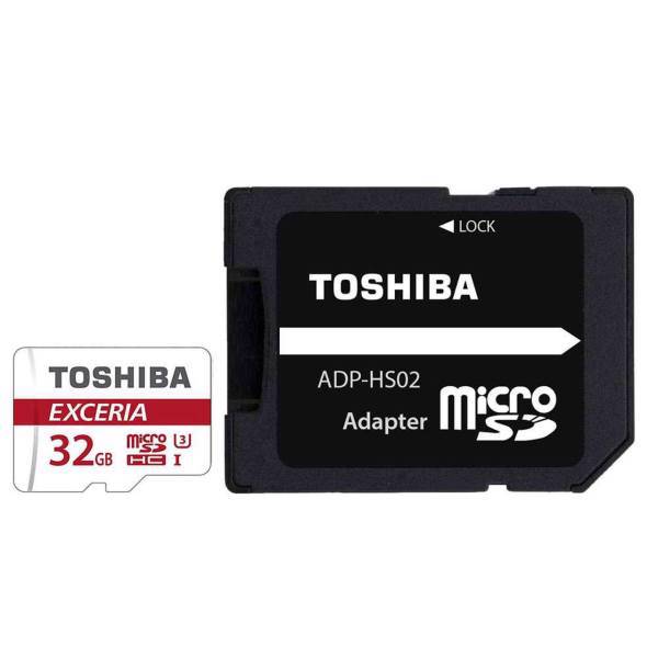 Toshiba Exceria M302 UHS-I U3 90 MBps SDHC 32 GB، کارت حافظه MicroSDHC توشیبا مدل Exceria M302 کلاس 10 استاندارد UHS-I U3 سرعت 90MBps ظرفیت 32GB