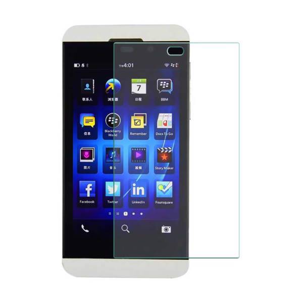 Tempered Glass Screen Protector For BlackBerry Z10، محافظ صفحه نمایش شیشه ای تمپرد مناسب برای گوشی موبایل بلک بری Z10