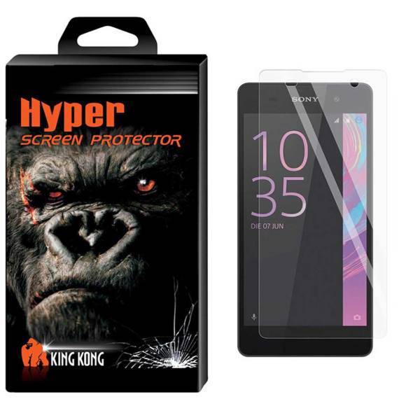 Hyper Protector King Kong Glass Screen Protector For Sony Xperia E5، محافظ صفحه نمایش شیشه ای کینگ کونگ مدل Hyper Protector مناسب برای گوشی Sony Xperia E5