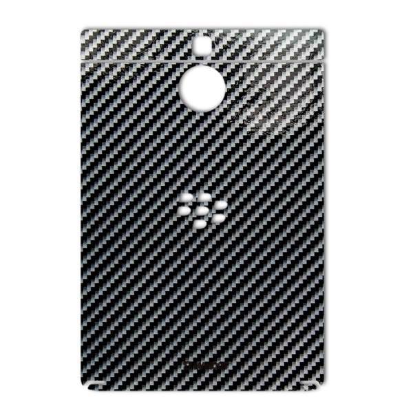 MAHOOT Shine-carbon Special Sticker for BlackBerry Passport Silver edition، برچسب تزئینی ماهوت مدل Shine-carbon Special مناسب برای گوشی BlackBerry Passport Silver edition