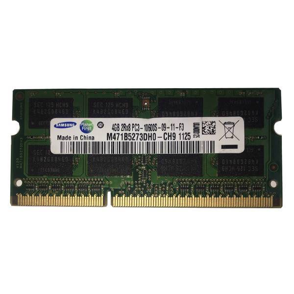Samsung DDR3 10600s MHz RAM - 4GB، رم لپ تاپ سامسونگ مدل DDR3 10600s MHz ظرفیت 4 گیگابایت