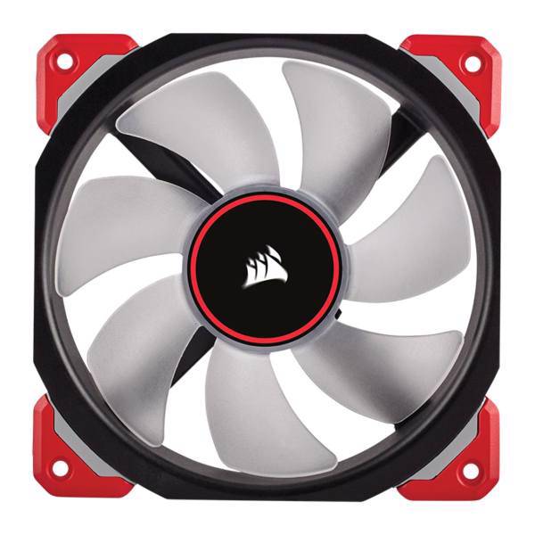 Corsair ML140 PRO LED Red Case Fan، فن کیس کورسیر مدل ML140 PRO LED Red