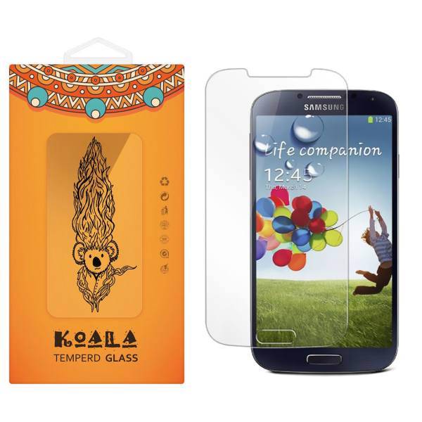 KOALA Tempered Glass Screen Protector For Samsung Galaxy S4، محافظ صفحه نمایش شیشه ای کوالا مدل Tempered مناسب برای گوشی موبایل سامسونگ Galaxy S4