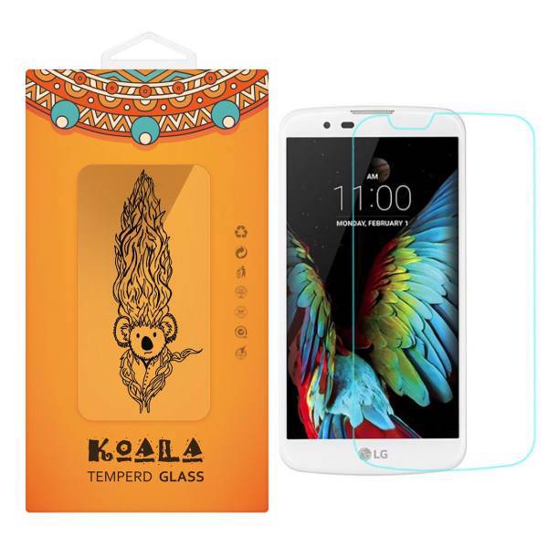 KOALA Tempered Glass Screen Protector For LG K10 2016، محافظ صفحه نمایش شیشه ای کوالا مدل Tempered مناسب برای گوشی موبایل ال جی K10 2016