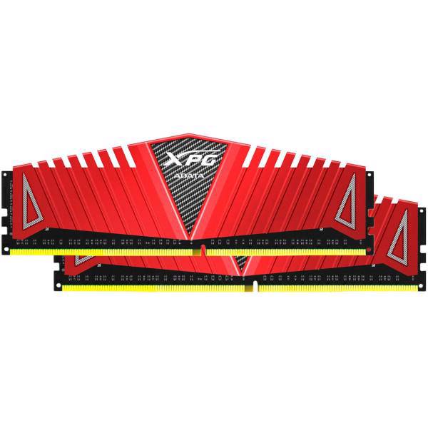 ADATA XPG Z1 DDR4 2400MHz CL16 Dual Channel Desktop RAM - 16GB، رم دسکتاپ DDR4 دو کاناله 2400 مگاهرتز CL16 ای دیتا مدل XPG Z1 ظرفیت 16 گیگابایت