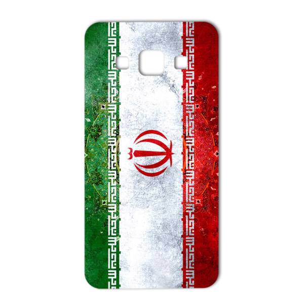 MAHOOT IRAN-flag Design Sticker for Samsung A3، برچسب تزئینی ماهوت مدل IRAN-flag Design مناسب برای گوشی Samsung A3