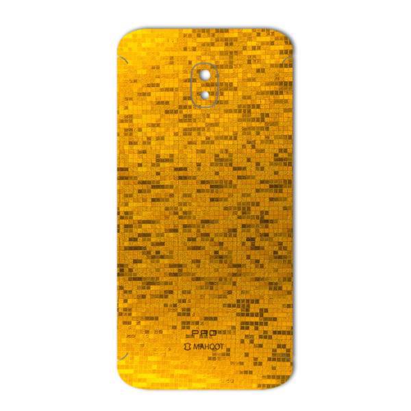 MAHOOT Gold-pixel Special Sticker for Samsung J3 2017-J3 Pro، برچسب تزئینی ماهوت مدل Gold-pixel Special مناسب برای گوشی Samsung J3 2017-J3 Pro