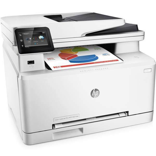HP LaserJet Pro MFP M277dw Multifunction Color Laser Printer، پرینتر چندکاره لیزری رنگی اچ پی مدل LaserJet Pro MFP M277dw