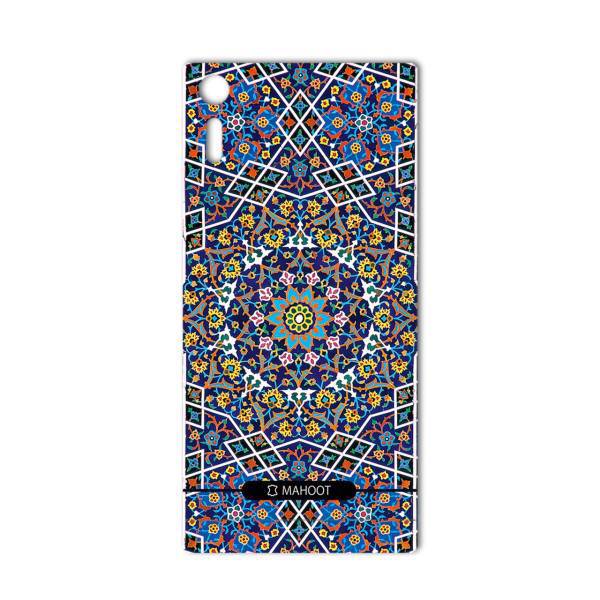 MAHOOT Imam Reza shrine-tile Design Sticker for Sony Xperia XZ، برچسب تزئینی ماهوت مدل Imam Reza shrine-tile Design مناسب برای گوشی Sony Xperia XZ