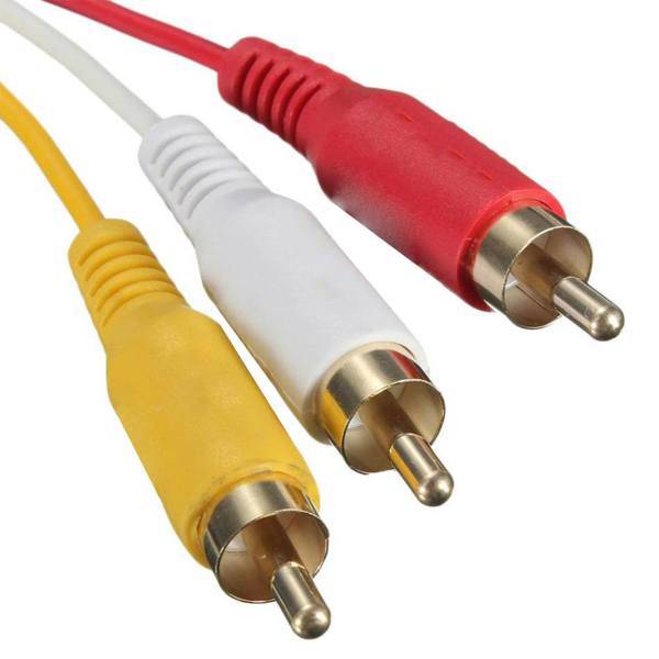 3xRCA To 3xRCA Plugs Cable 1.5 m، کابل تبدیل 3xRCA به 3xRCA به طول 1.5 متر