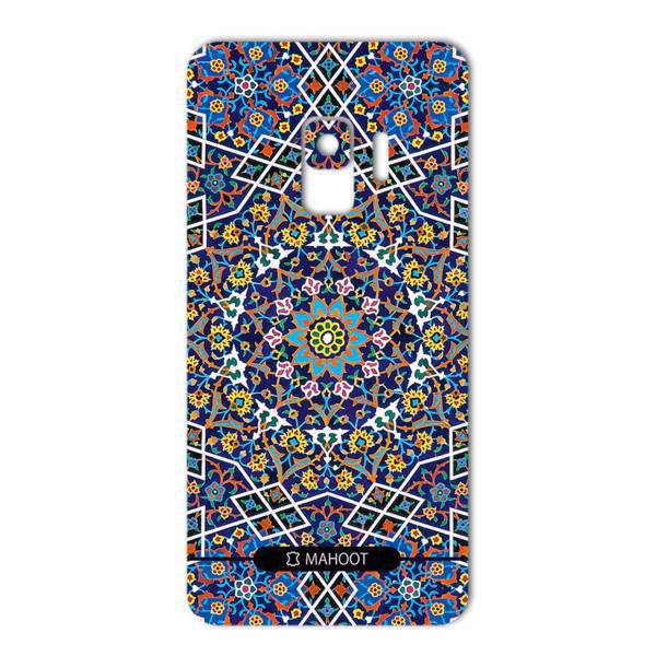 MAHOOT Imam Reza shrine-tile Design Sticker for Samsung S9، برچسب تزئینی ماهوت مدل Imam Reza shrine-tile Design مناسب برای گوشی Samsung S9
