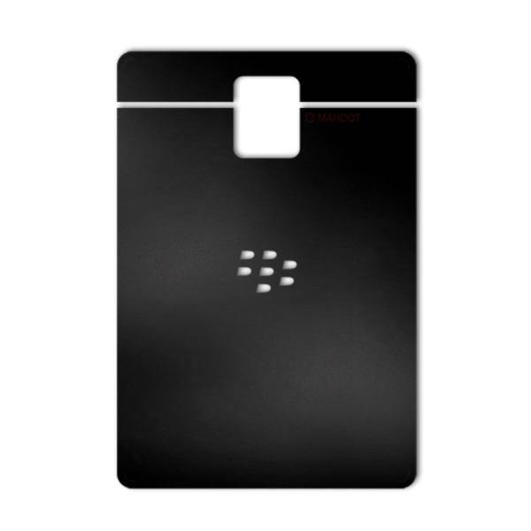 MAHOOT Black-color-shades Special Texture Sticker for BlackBerry Passport، برچسب تزئینی ماهوت مدل Black-color-shades Special مناسب برای گوشی BlackBerry Passport