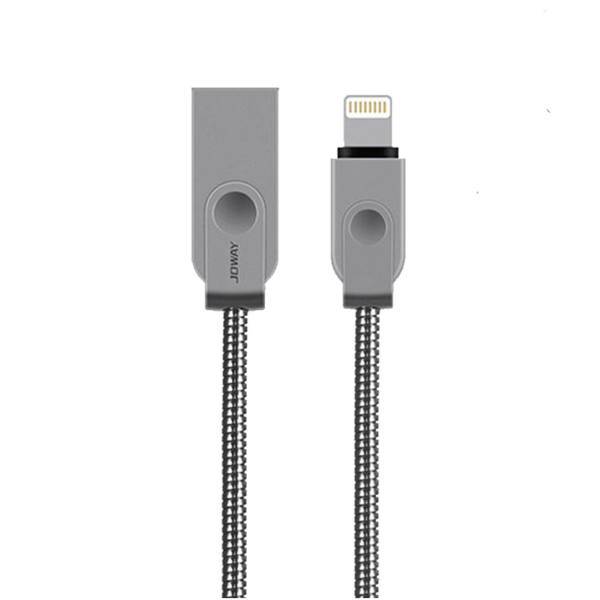 Joway metal LI95 USB to Lightning، کابل تبدیل USB به لایتنینگ جووی مدلMetal LI95 به طول 1.2 متر