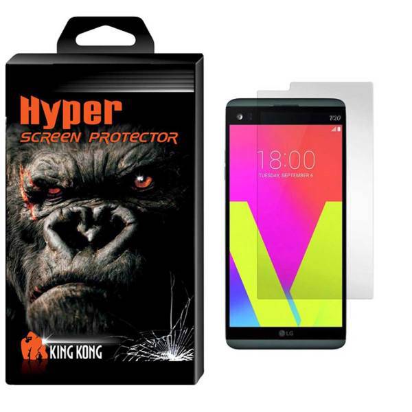 Hyper Protector King Kong Tempered Glass Screen Protector For LG V20، محافظ صفحه نمایش شیشه ای کینگ کونگ مدل Hyper Protector مناسب برای گوشی ال جی V20