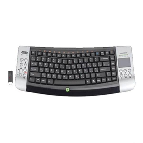 Farassoo FCR-6600RF Wireless Entertainment Ergonomic Keyboard With Touchpad، کیبورد فراسو اف سی آر 6600 آر اف