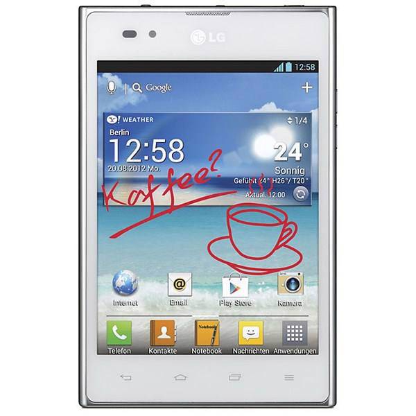 LG Optimus Vu P895 Mobile Phone، گوشی موبایل ال جی اپتیموس وی یو - پی 895