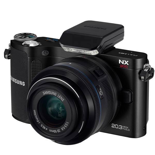 Samsung NX200، دوربین دیجیتال سامسونگ ان ایکس 200