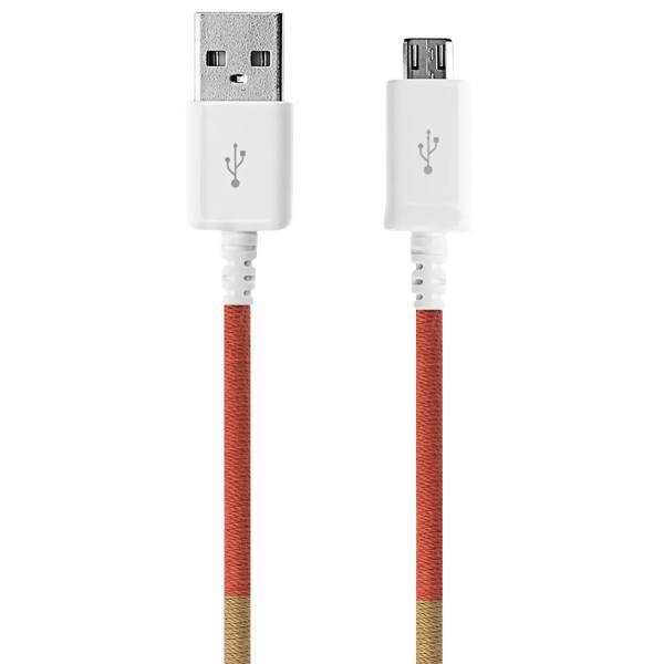 Vod Ex C-17 USB To microUSB Cable 1m، کابل تبدیل USB به MicroUSB ود اکس مدل C-17 به طول 1 متر