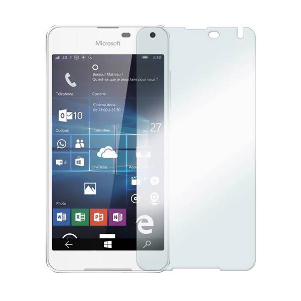 Tempered Glass Screen Protector For Microsoft Lumia 650، محافظ صفحه نمایش شیشه ای تمپرد مناسب برای گوشی موبایل مایکروسافت لومیا 650
