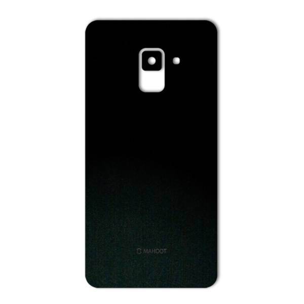 MAHOOT Black-suede Special Sticker for Samsung A8 2018، برچسب تزئینی ماهوت مدل Black-suede Special مناسب برای گوشی Samsung A8 2018