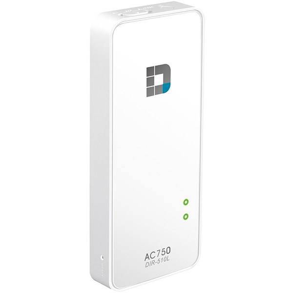 D-Link DIR-510L Wi-Fi AC750 Portable Router and Charger، روتر بی‌سیم و شارژر دی-لینک مدل DIR-510L