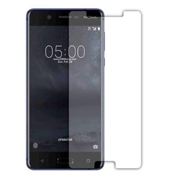 9h tempered glass screen protector for Nokia 5، محافظ صفحه نمایش شیشه ای 9H مناسب برای گوشی موبایل نوکیا 5