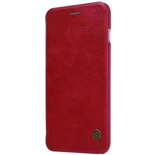 Nillkin Qin Leather Flip Cover For Apple Iphone 8 Plus، کیف کلاسوری چرمی نیلکین مدل Qin مناسب برای گوشی موبایل اپل آیفون 8 پلاس