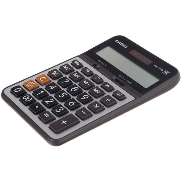 Casio AX-120B Calculator، ماشین حساب کاسیو مدل AX-120