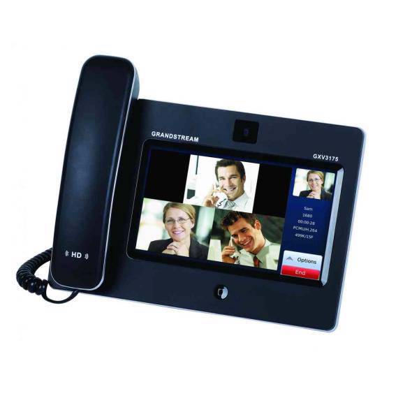 Grandstream GXV3175 Video Phone Touch Screen، تلفن تحت شبکه تصویری گرند استریم مدل GXV3175
