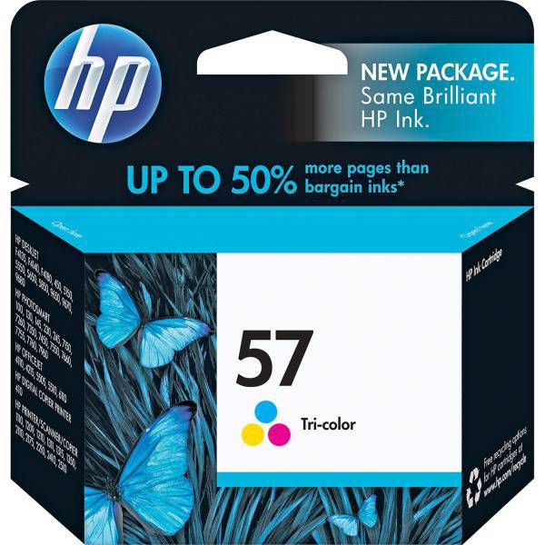 HP 57 Color Cartridge، کارتریج پرینتر اچ پی 57 رنگی